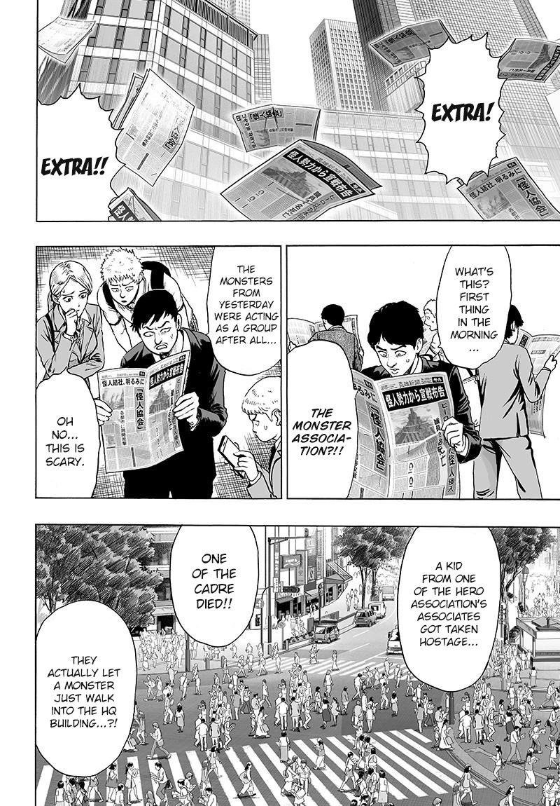 One Punch Man Manga Chapter 80 page 6 - Surrounded scene