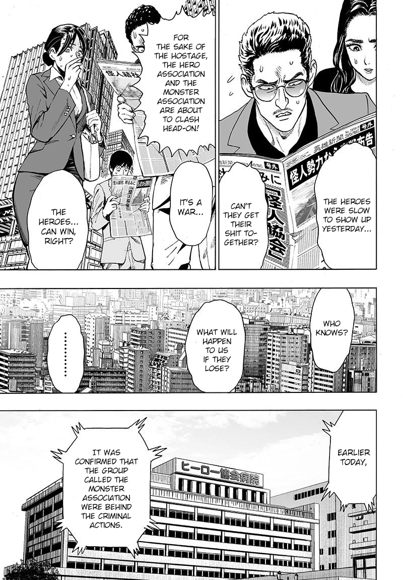 One Punch Man Manga Chapter 80 page 7 - Surrounded scene