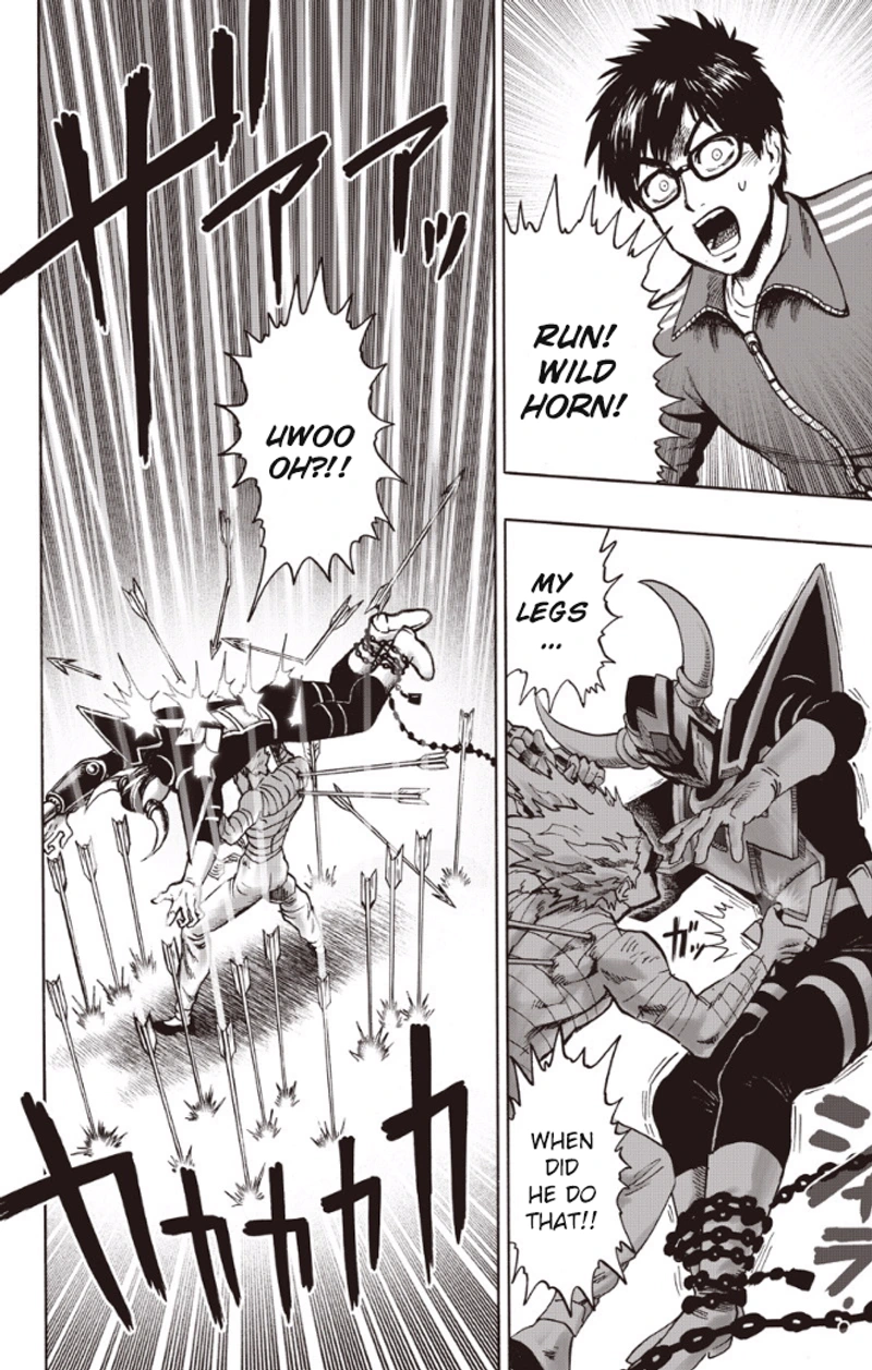 One Punch Man Manga Chapter 82 page 15 - To The Limit scene