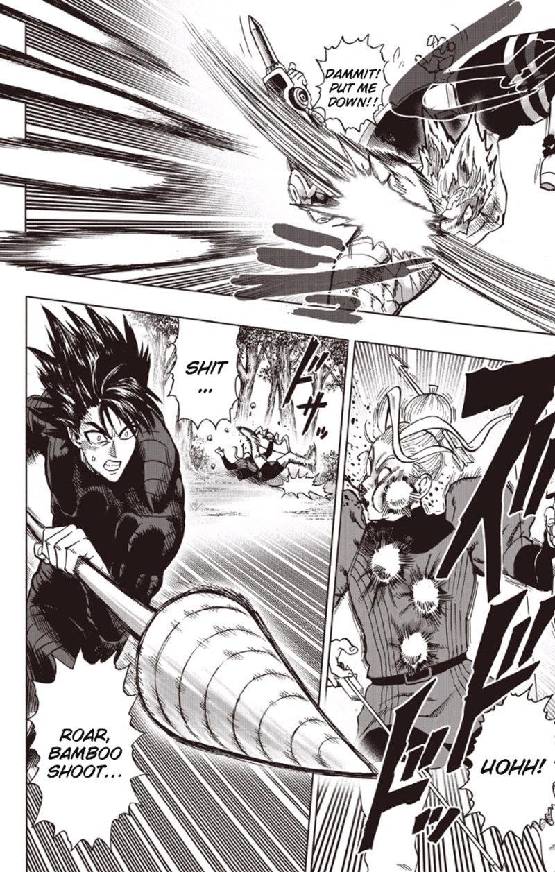 One Punch Man Manga Chapter 82 page 17 - To The Limit scene