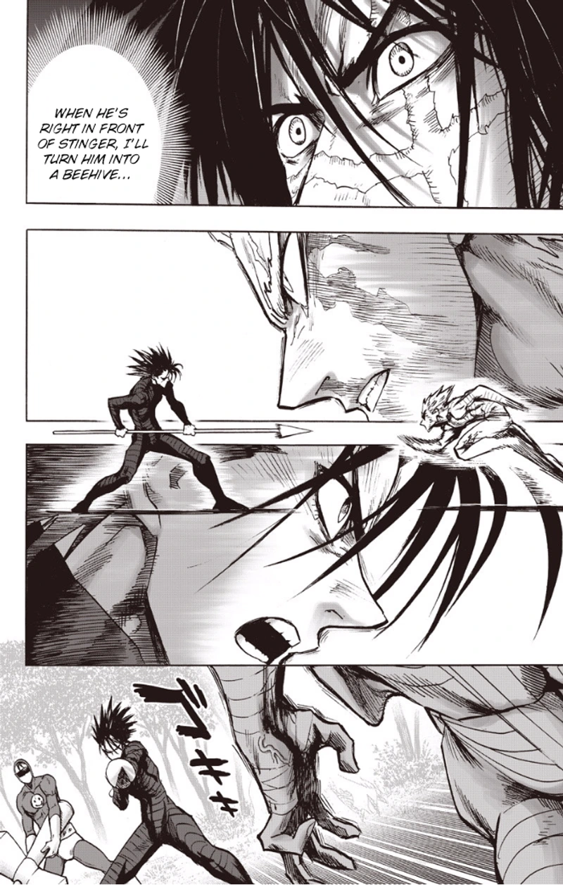 One Punch Man Manga Chapter 82 page 23 - To The Limit scene