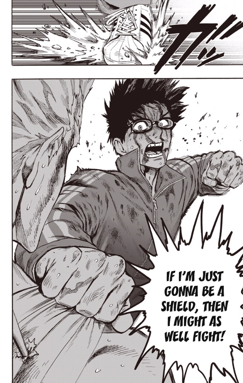 One Punch Man Manga Chapter 82 page 32 - To The Limit scene