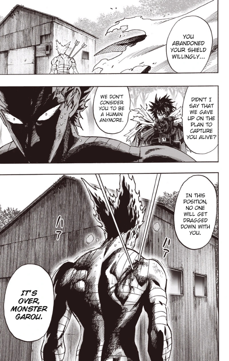 One Punch Man Manga Chapter 82 page 39 - To The Limit scene