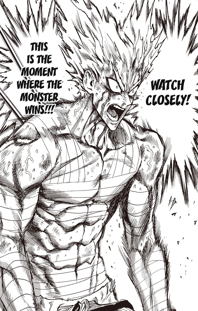 One Punch Man Manga Chapter 82 page 41 - To The Limit scene