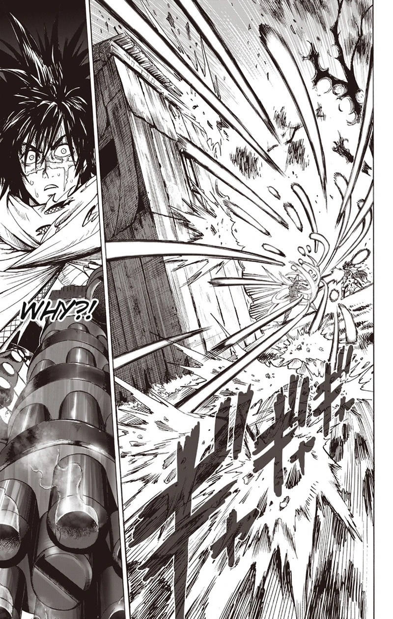 One Punch Man Manga Chapter 82 page 46 - To The Limit scene