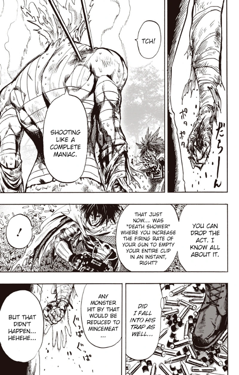 One Punch Man Manga Chapter 82 page 48 - To The Limit scene