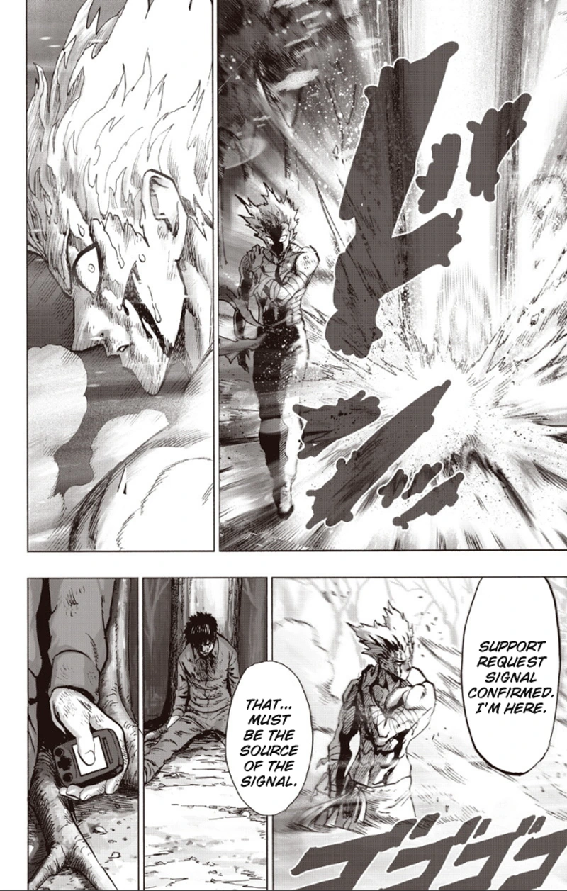 One Punch Man Manga Chapter 82 page 57 - To The Limit scene