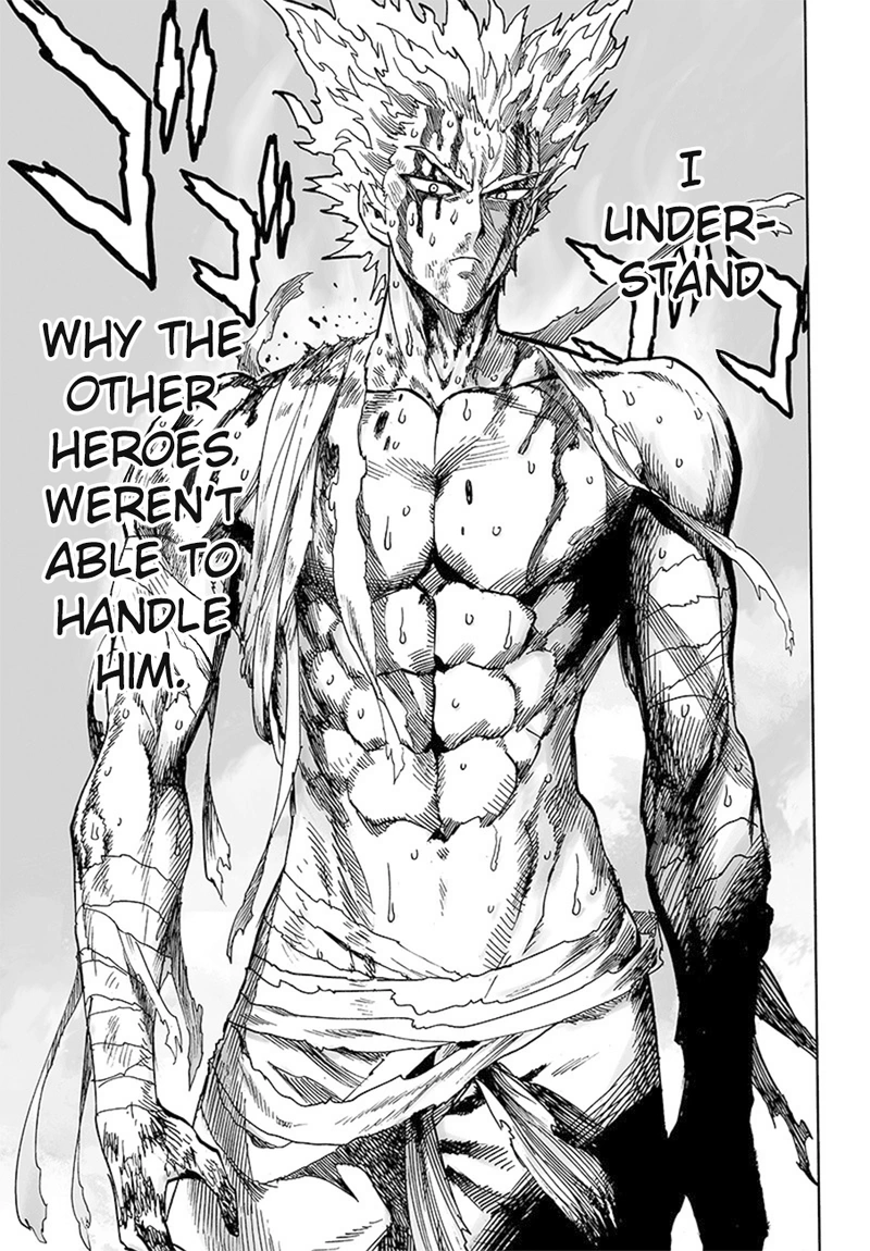 One Punch Man Manga Chapter 83 page 13 - The Cruel Staircase scene