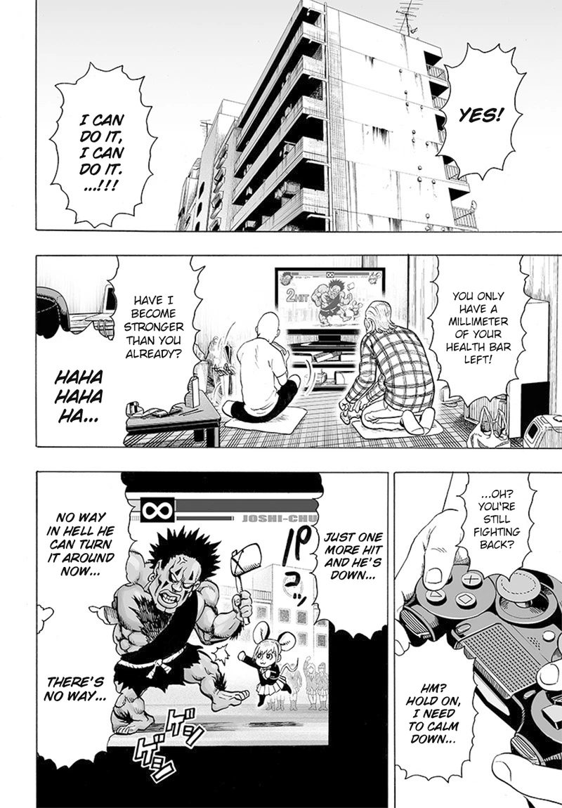 One Punch Man Manga Chapter 83 page 14 - The Cruel Staircase scene