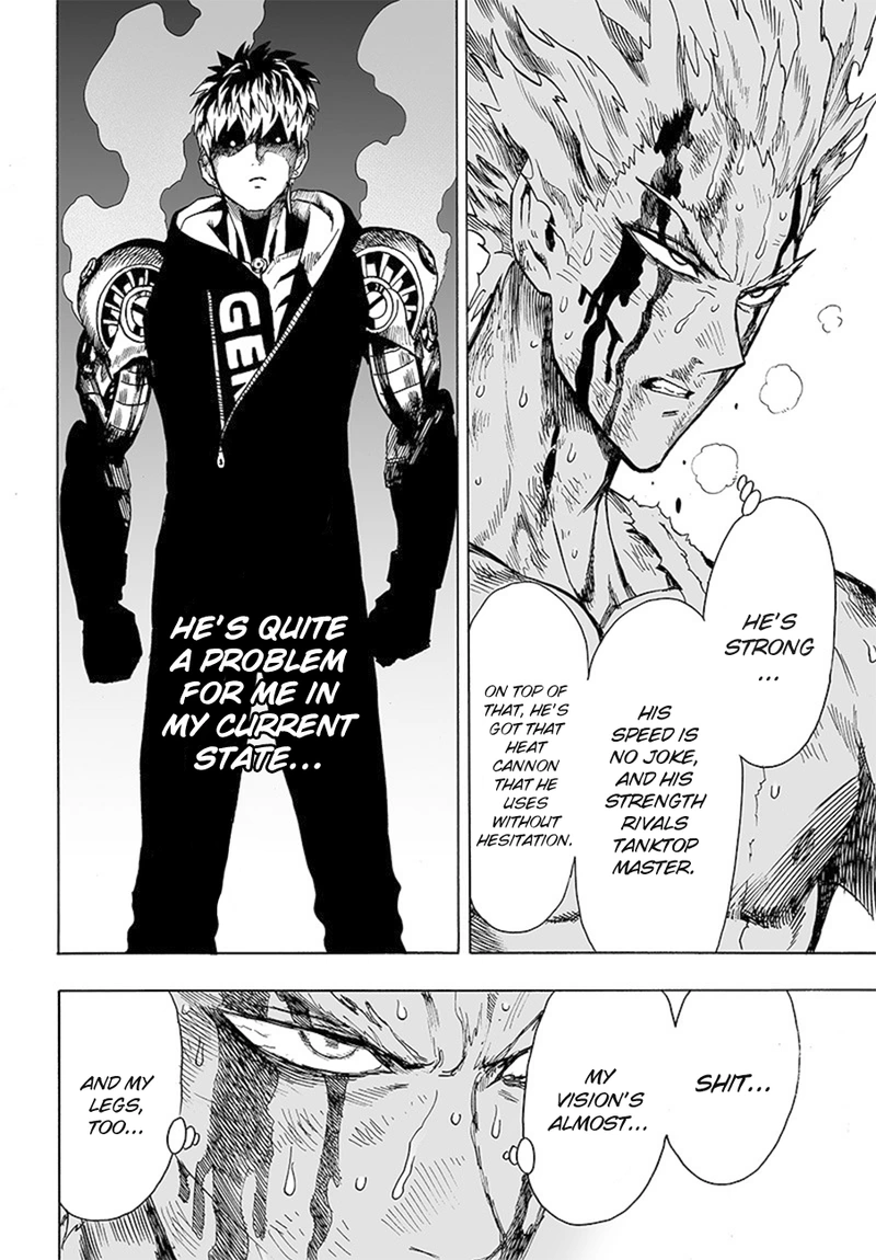 One Punch Man Manga Chapter 83 page 20 - The Cruel Staircase scene