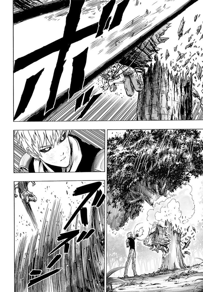 One Punch Man Manga Chapter 83 page 32 - The Cruel Staircase scene