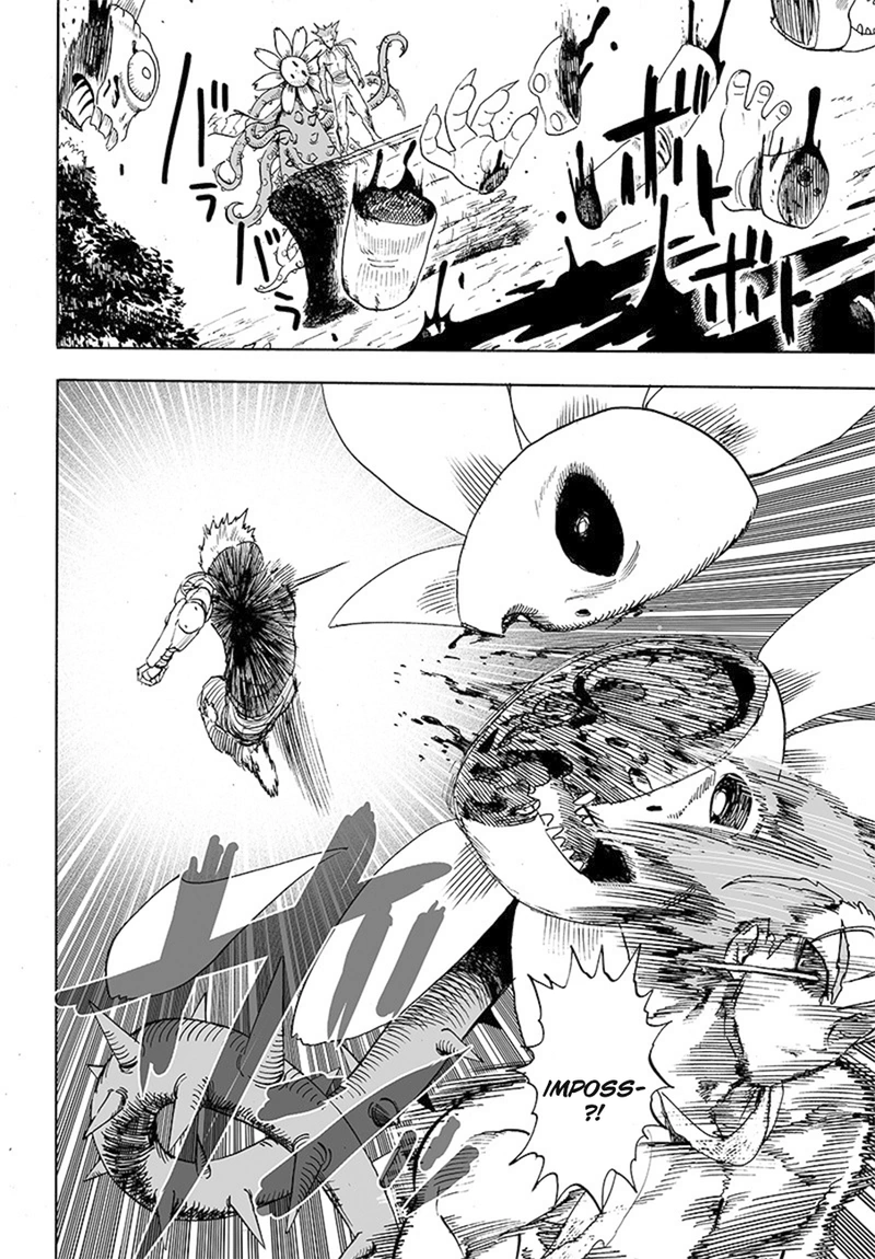 One Punch Man Manga Chapter 83 page 39 - The Cruel Staircase scene