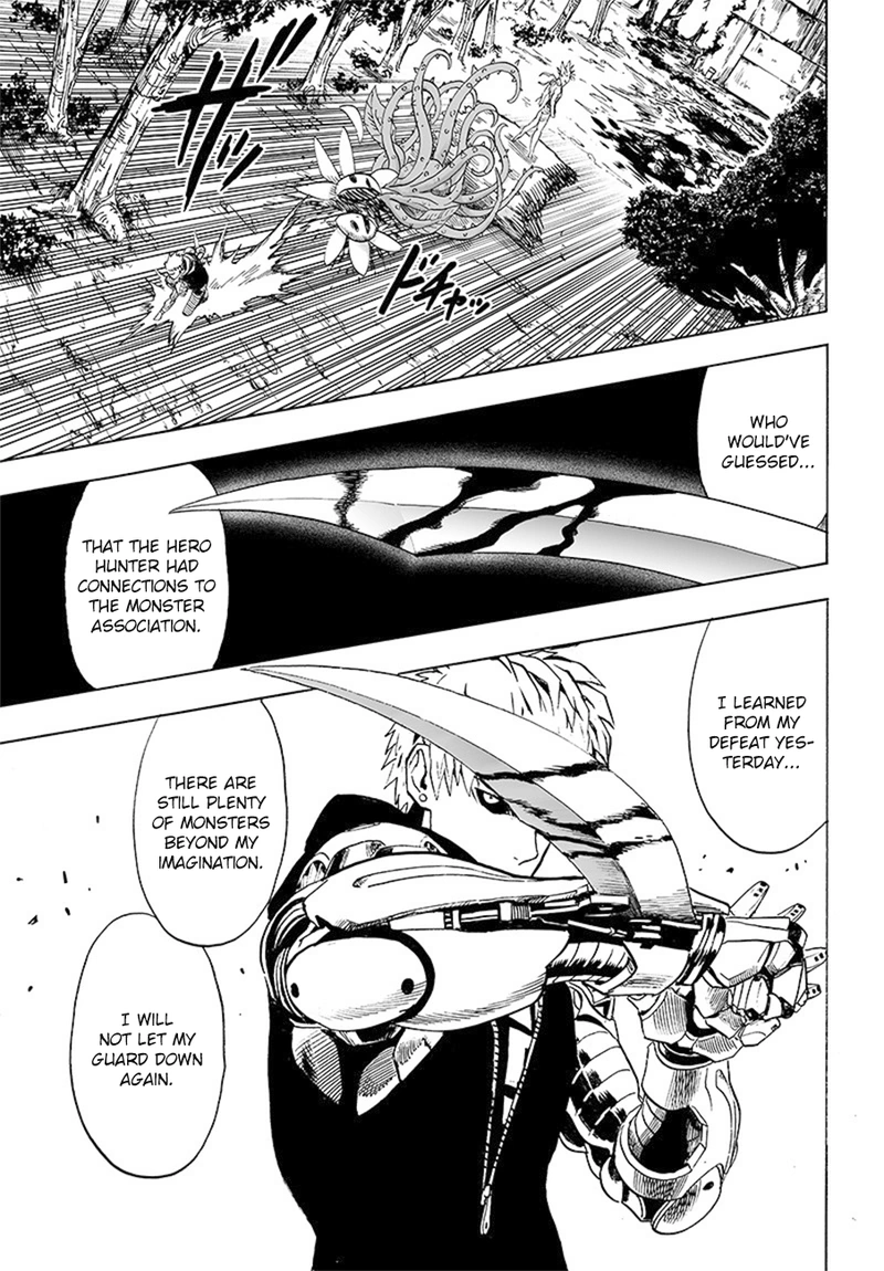 One Punch Man Manga Chapter 83 page 40 - The Cruel Staircase scene