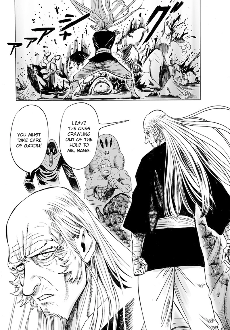 One Punch Man Manga Chapter 83 page 48 - The Cruel Staircase scene