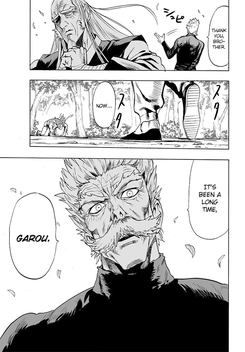 One Punch Man Manga Chapter 83 page 49 - The Cruel Staircase scene