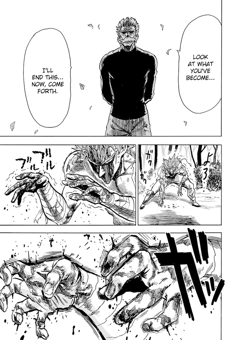 One Punch Man Manga Chapter 83 page 51 - The Cruel Staircase scene