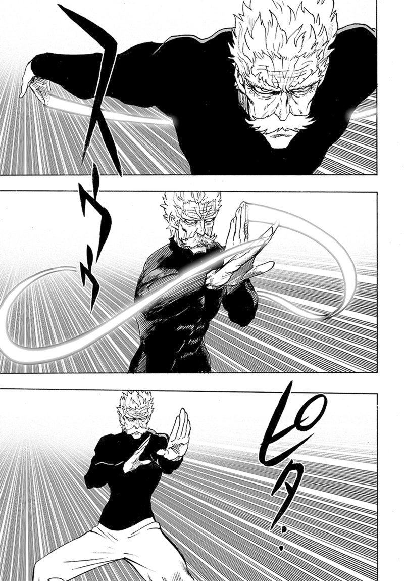 One Punch Man Manga Chapter 83 page 53 - The Cruel Staircase scene