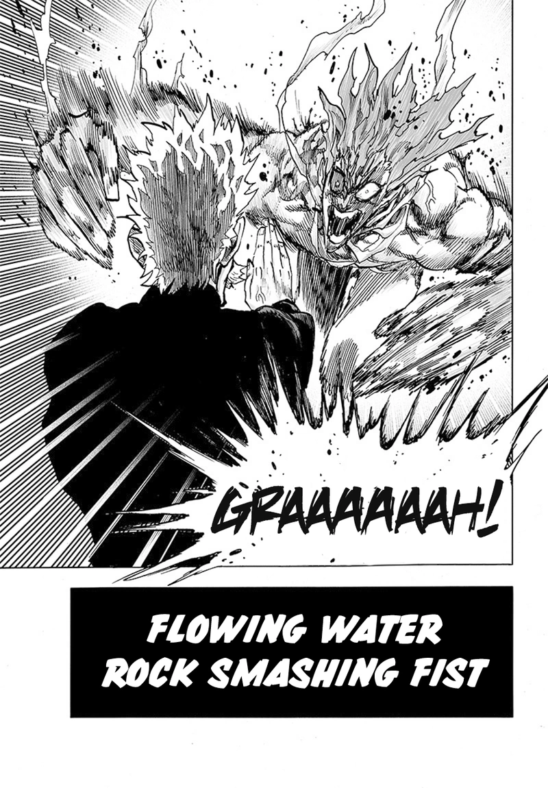 One Punch Man Manga Chapter 83 page 55 - The Cruel Staircase scene