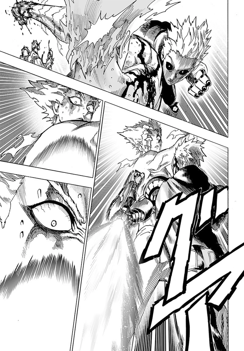 One Punch Man Manga Chapter 83 page 7 - The Cruel Staircase scene