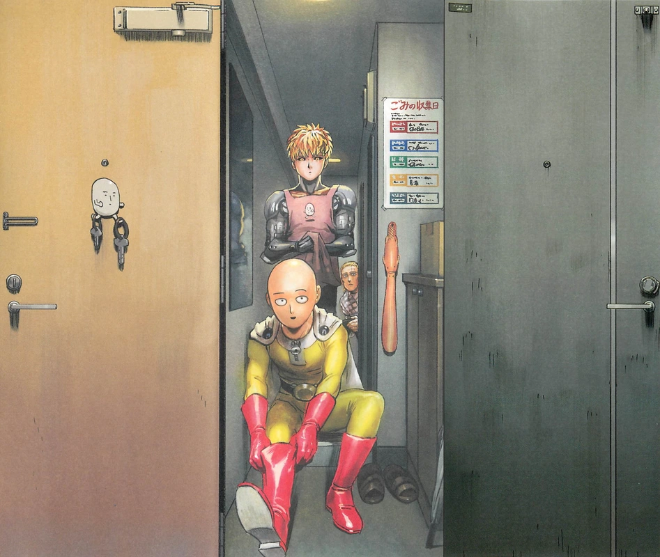 One Punch Man Manga Chapter 84.5 page 2 - Growth Process | Volume 16 Extras scene