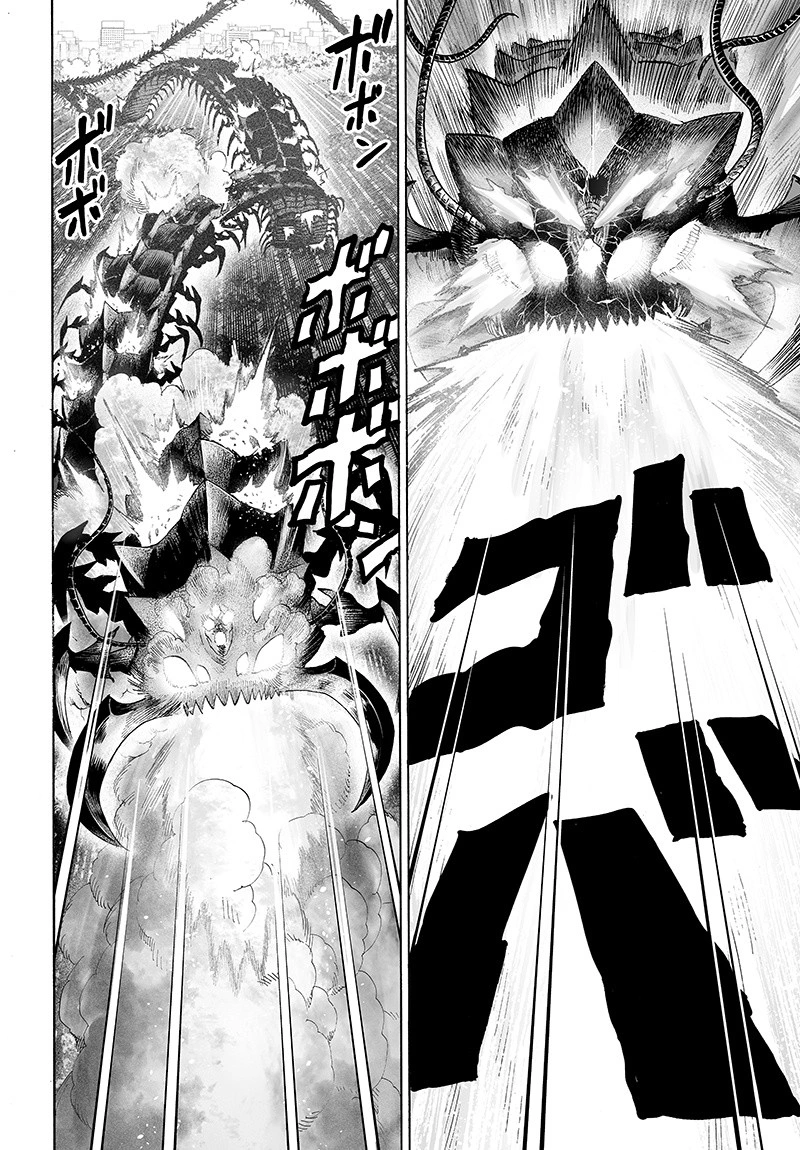 One Punch Man Manga Chapter 84 page 103 - Escalation scene