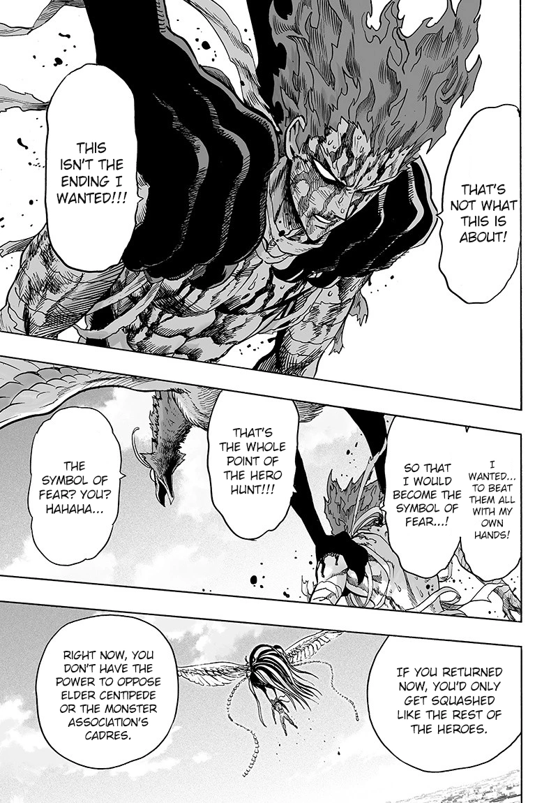 One Punch Man Manga Chapter 84 page 108 - Escalation scene