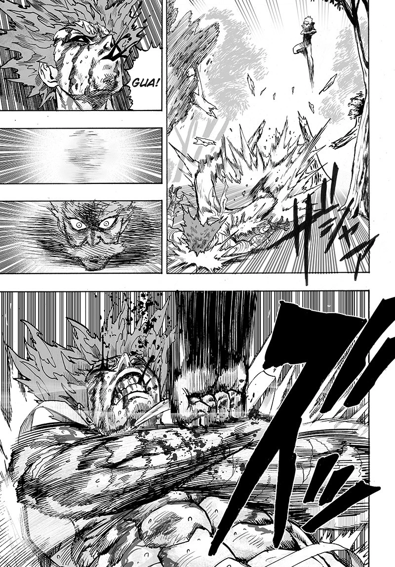 One Punch Man Manga Chapter 84 page 11 - Escalation scene