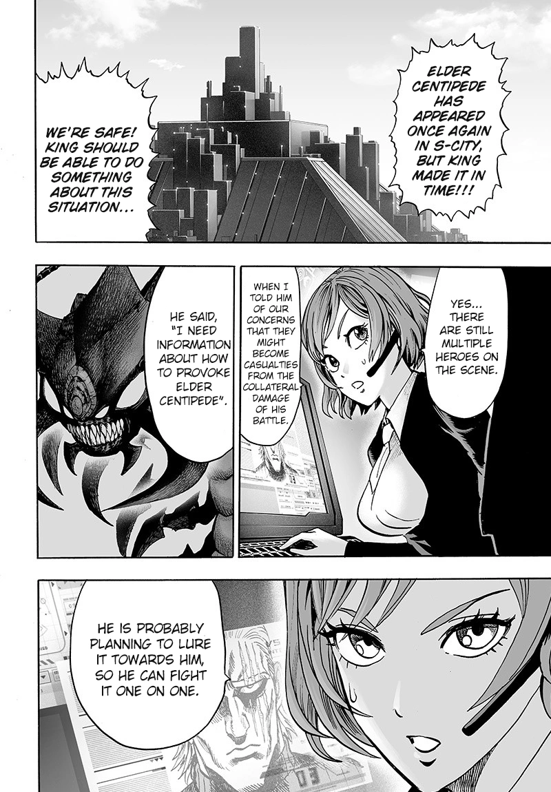 One Punch Man Manga Chapter 84 page 116 - Escalation scene