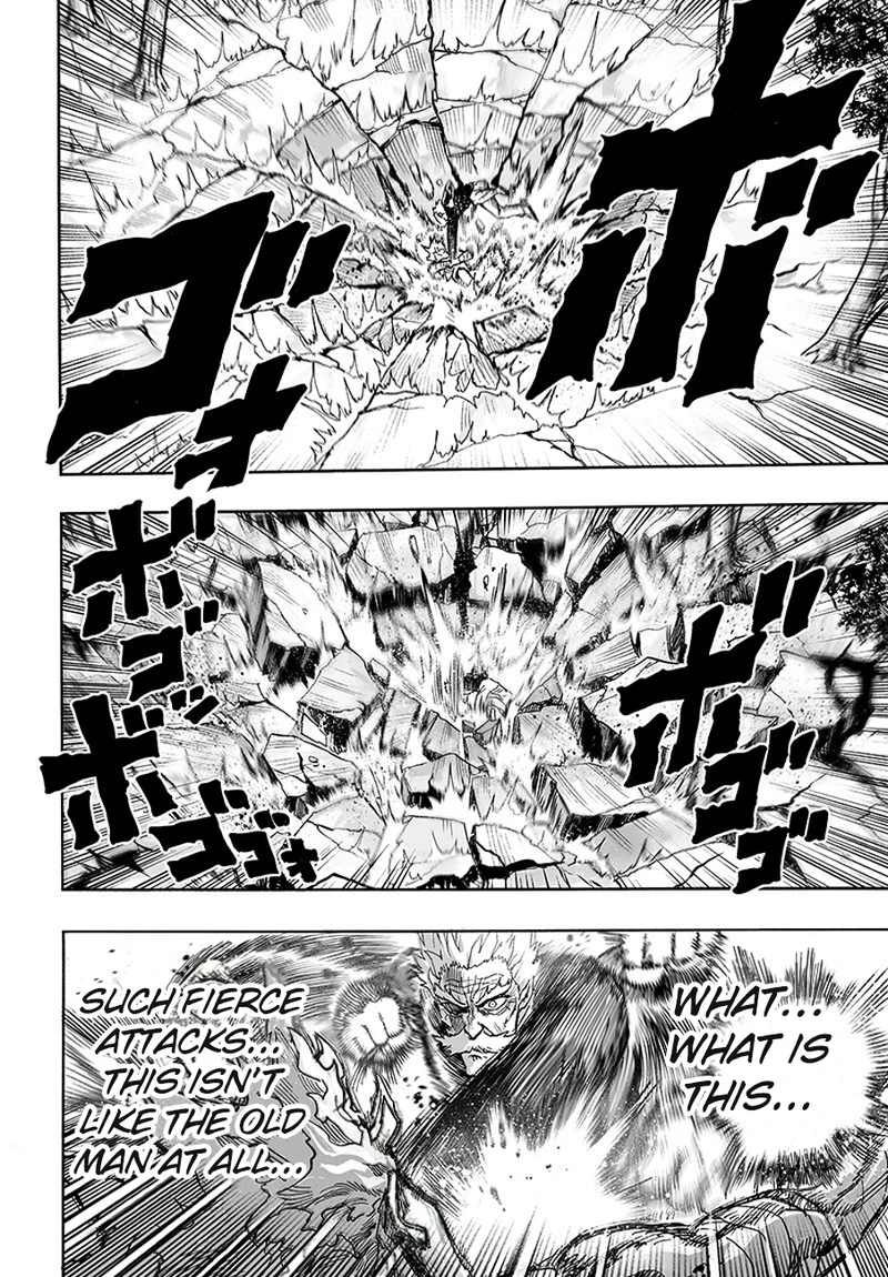 One Punch Man Manga Chapter 84 page 12 - Escalation scene