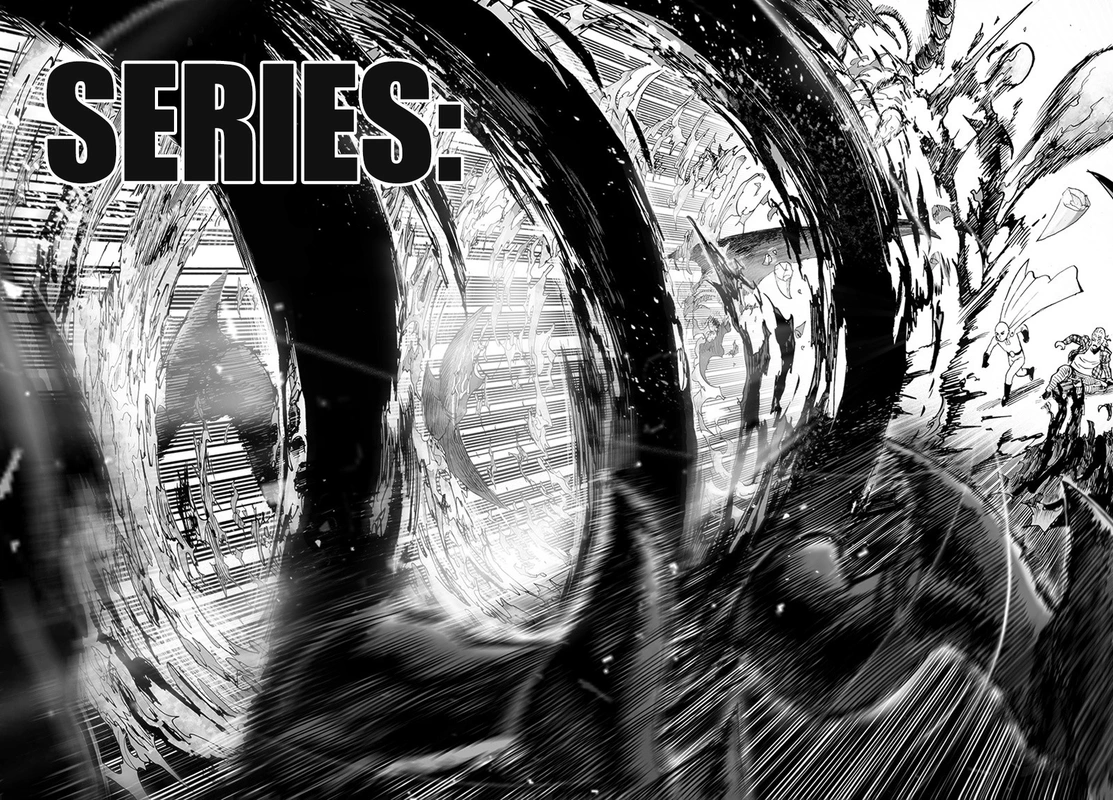 One Punch Man Manga Chapter 84 page 123 - Escalation scene