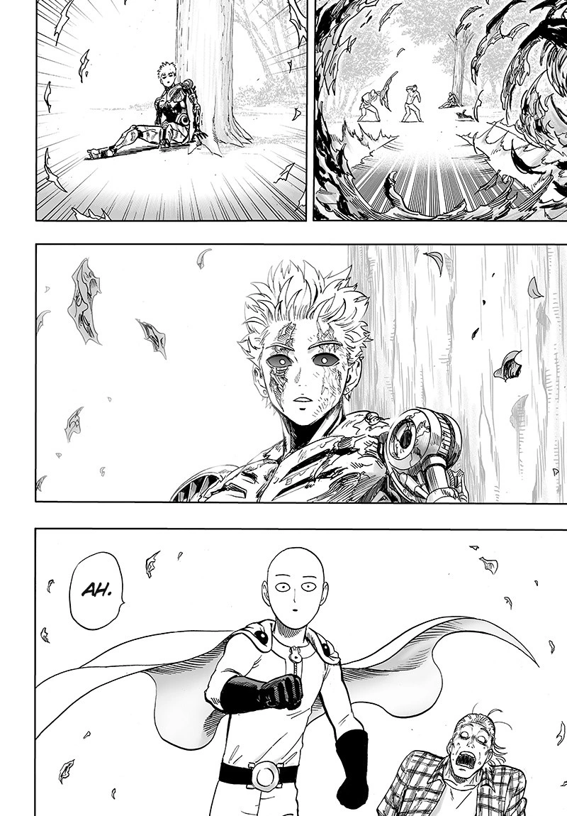 One Punch Man Manga Chapter 84 page 126 - Escalation scene