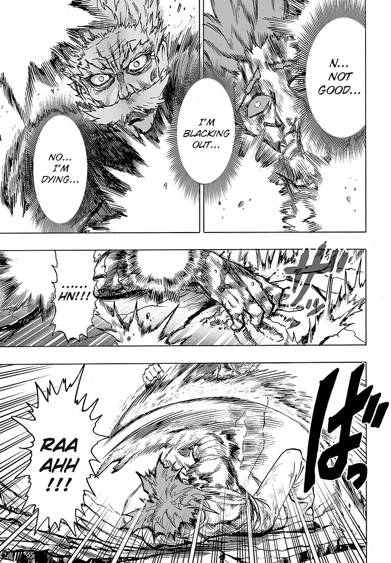 One Punch Man Manga Chapter 84 page 13 - Escalation scene