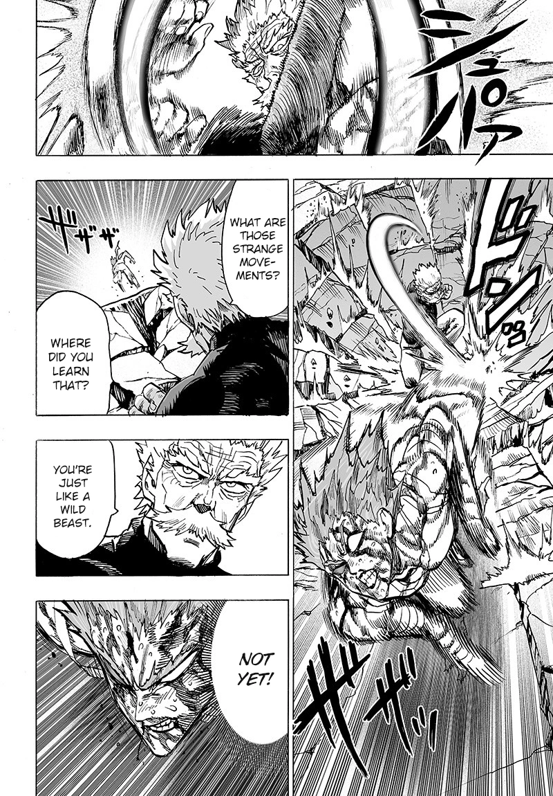 One Punch Man Manga Chapter 84 page 14 - Escalation scene