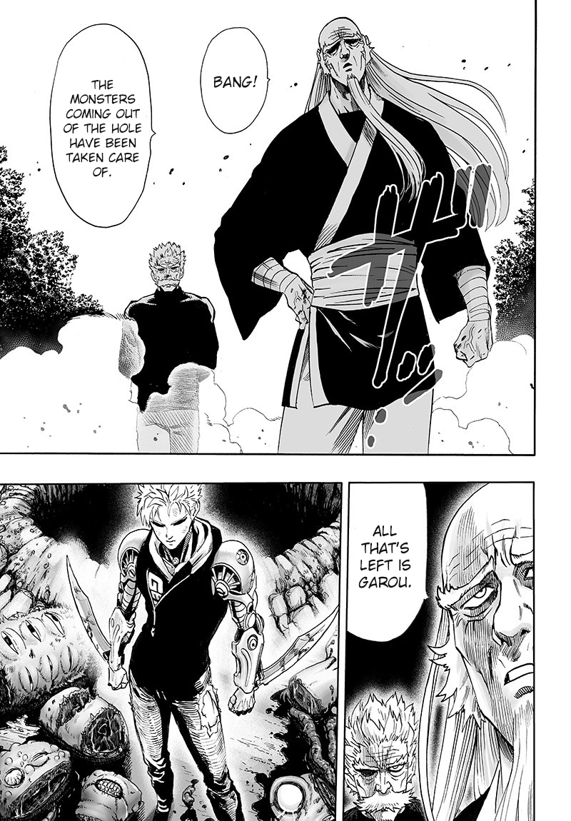 One Punch Man Manga Chapter 84 page 17 - Escalation scene