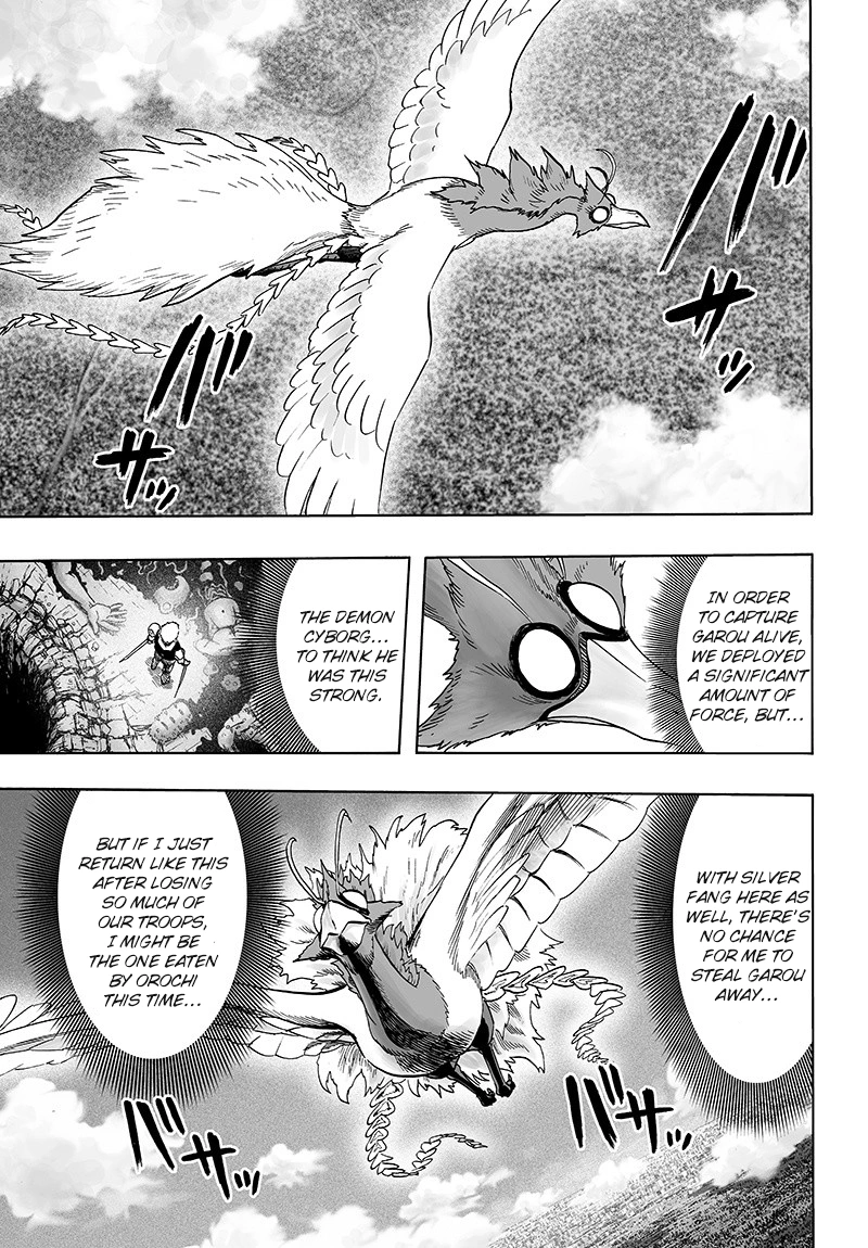 One Punch Man Manga Chapter 84 page 19 - Escalation scene