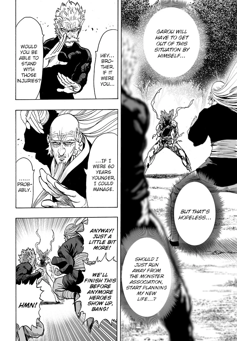 One Punch Man Manga Chapter 84 page 20 - Escalation scene