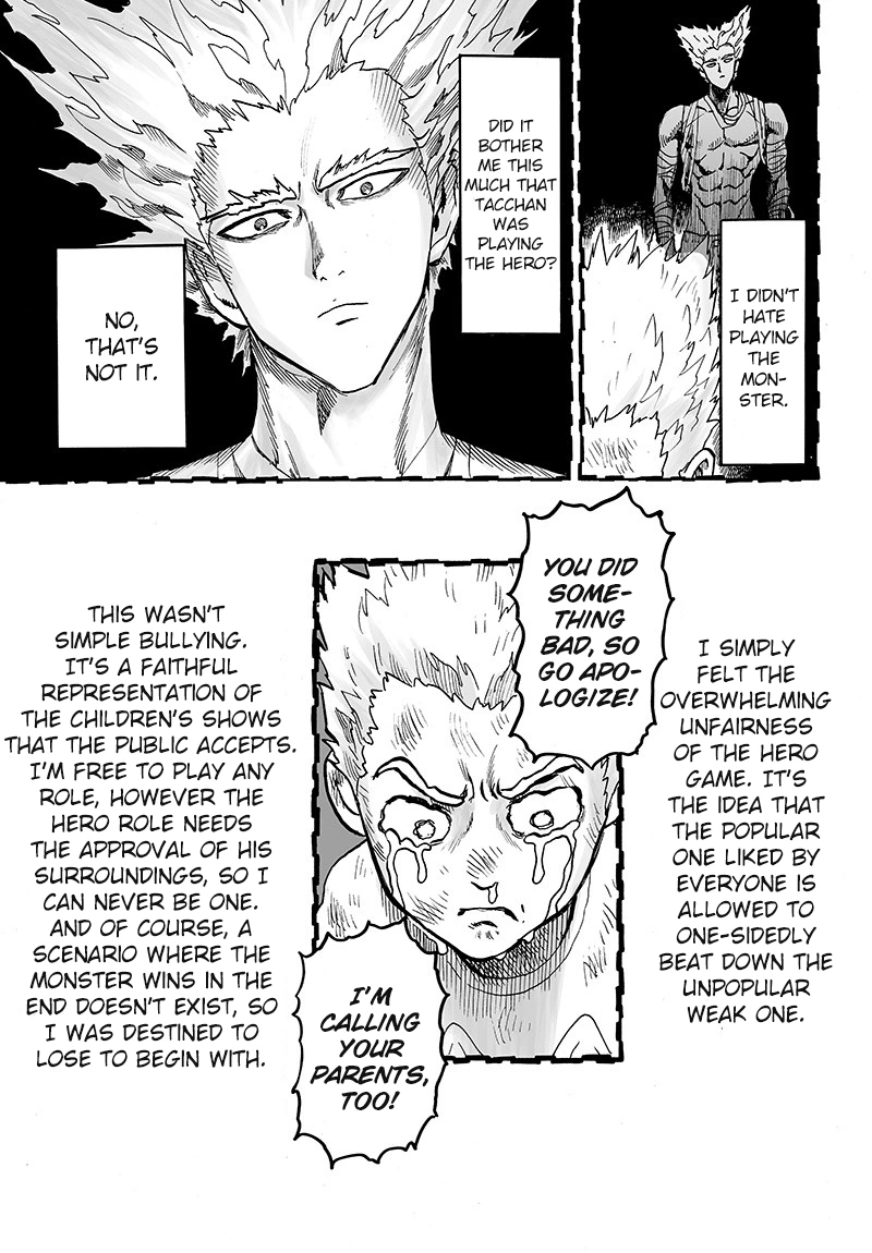 One Punch Man Manga Chapter 84 page 31 - Escalation scene