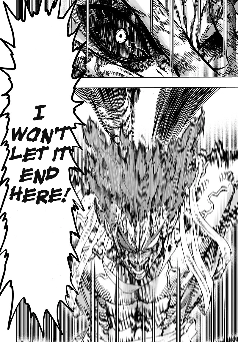 One Punch Man Manga Chapter 84 page 34 - Escalation scene