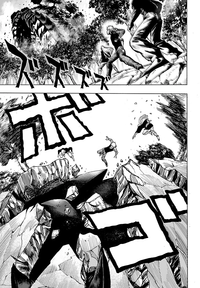 One Punch Man Manga Chapter 84 page 51 - Escalation scene