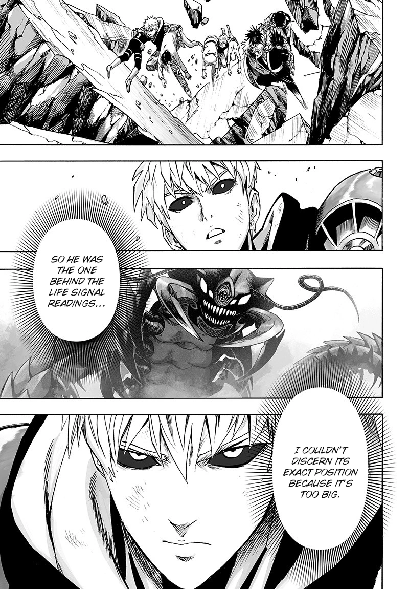 One Punch Man Manga Chapter 84 page 56 - Escalation scene