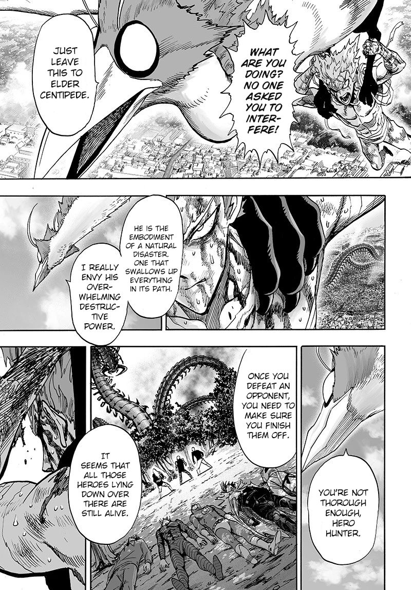 One Punch Man Manga Chapter 84 page 58 - Escalation scene