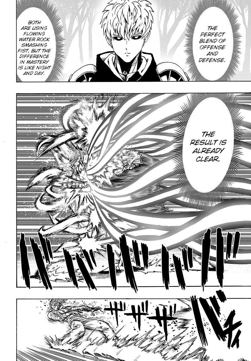 One Punch Man Manga Chapter 84 page 6 - Escalation scene