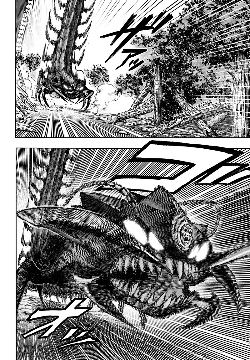 One Punch Man Manga Chapter 84 page 65 - Escalation scene