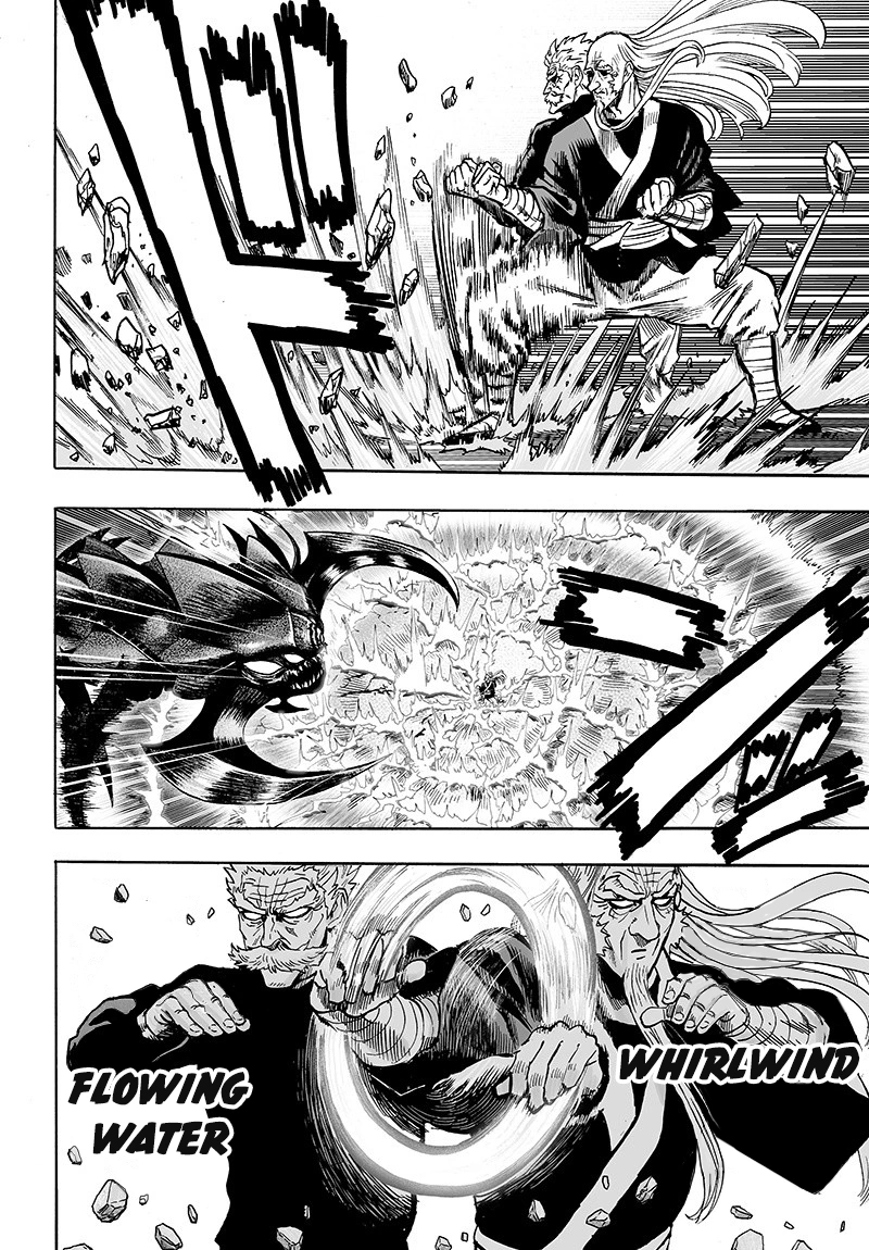 One Punch Man Manga Chapter 84 page 67 - Escalation scene