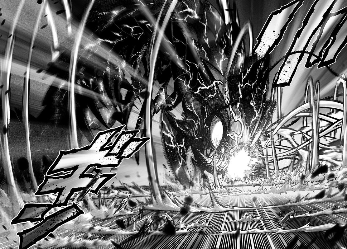 One Punch Man Manga Chapter 84 page 69 - Escalation scene