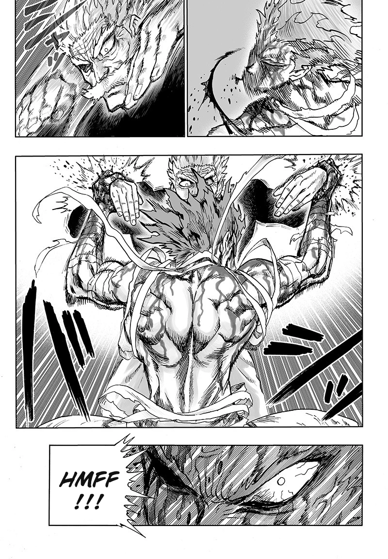One Punch Man Manga Chapter 84 page 7 - Escalation scene