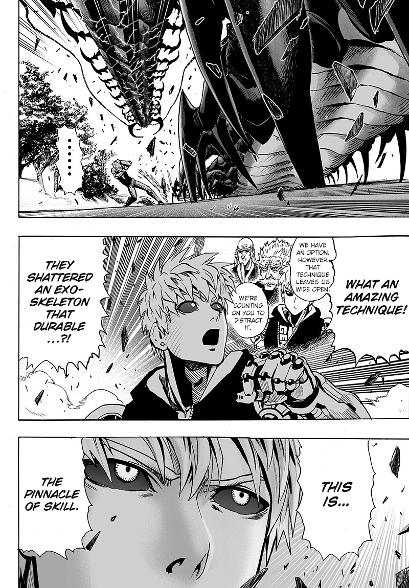 One Punch Man Manga Chapter 84 page 71 - Escalation scene