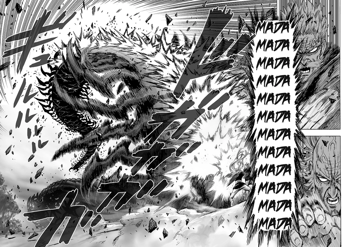 One Punch Man Manga Chapter 84 page 72 - Escalation scene