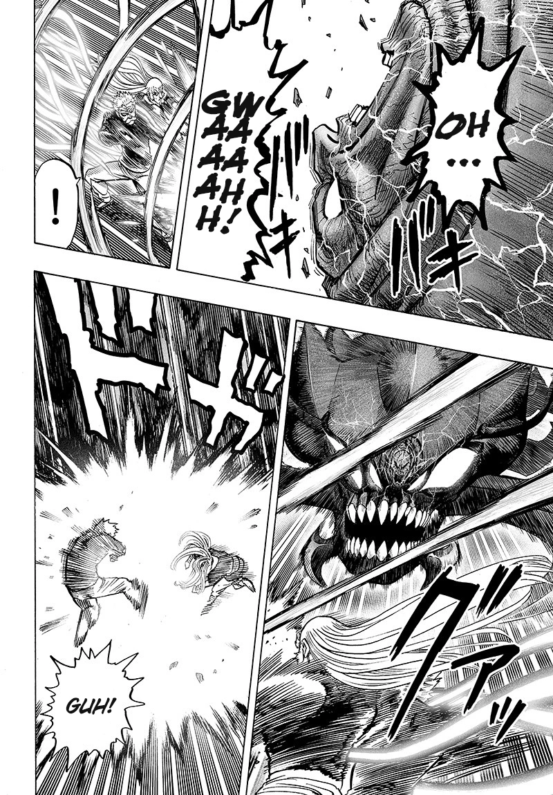 One Punch Man Manga Chapter 84 page 73 - Escalation scene