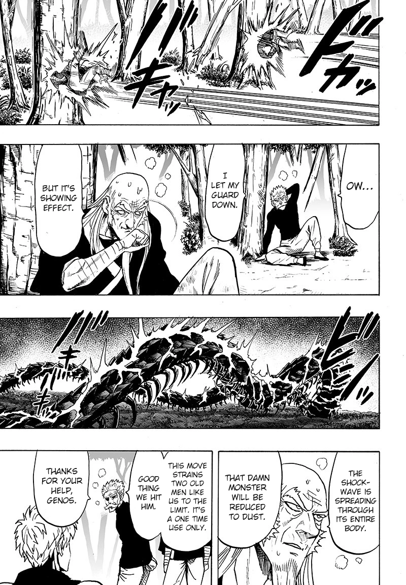 One Punch Man Manga Chapter 84 page 74 - Escalation scene